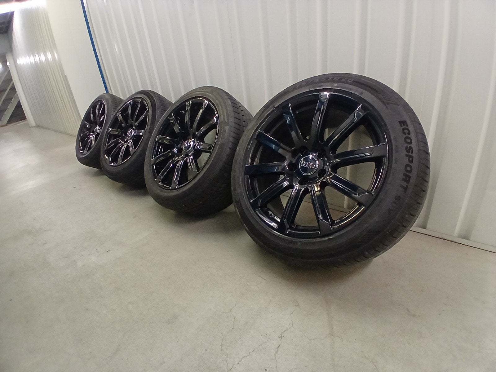 Audi Q7, SQ7 Originele 20 inch velgen met tpms, Ophalen, 275 mm, Banden en Velgen, 20 inch