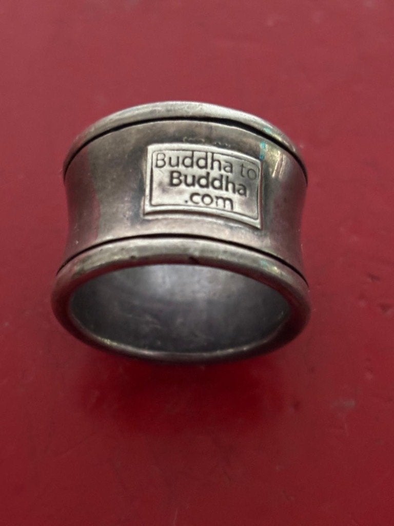Buddha to Buddha dead stock ring mt 22, 925 sterling zilver, 20 of groter, Verzenden, Heer, Zo goed als nieuw