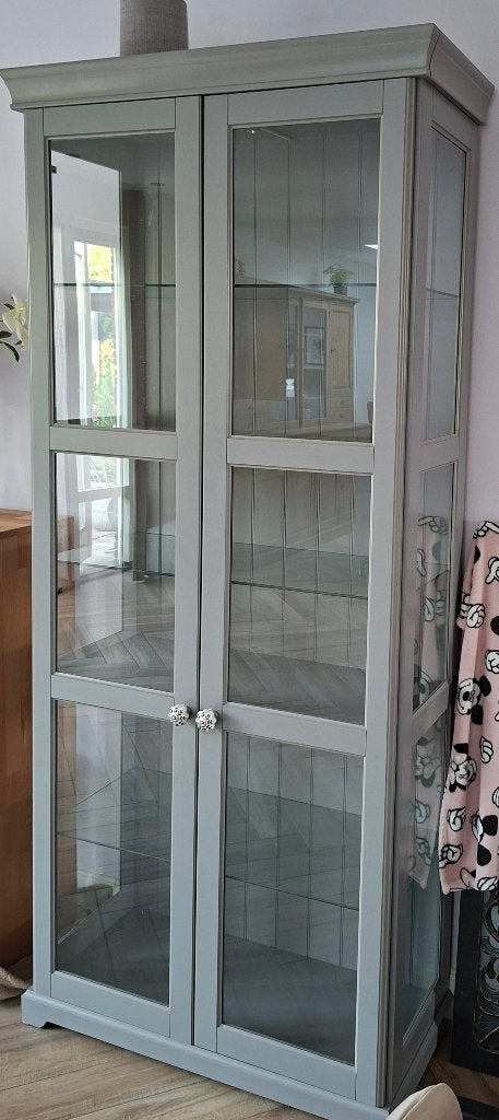 Virtinekast, Huis en Inrichting, Kasten | Vitrinekasten, Ophalen, 200 cm of meer, 50 tot 100 cm, Zo goed als nieuw
