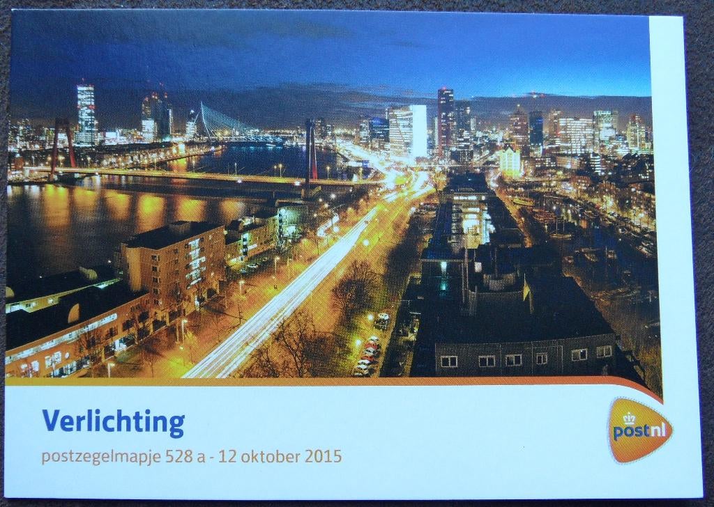 Postzegelmapje 528a - Verlichting, Ophalen of Verzenden, Postfris