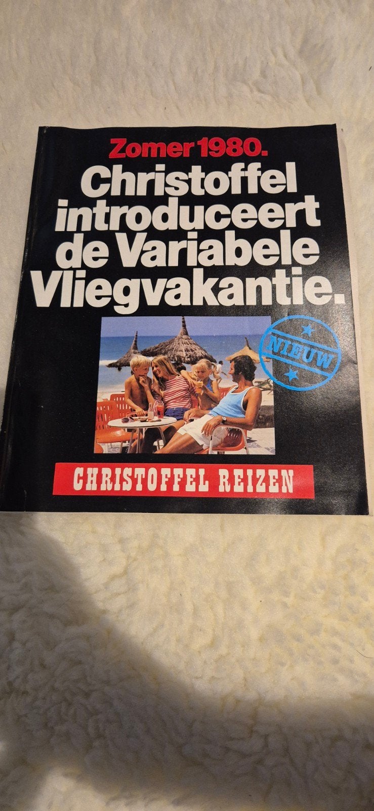 Christoffel Reizen Zomer 1980 - De Variabele Vliegvakantie, Europa, Ophalen of Verzenden, Brochure, Gelezen