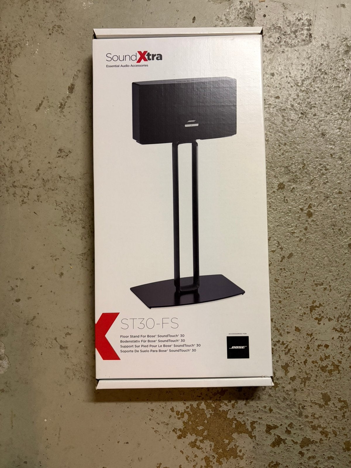 Bose soundtouch 30 floorstand zwart, soundxtra, Overige typen, Ophalen of Verzenden, Zo goed als nieuw, Bose
