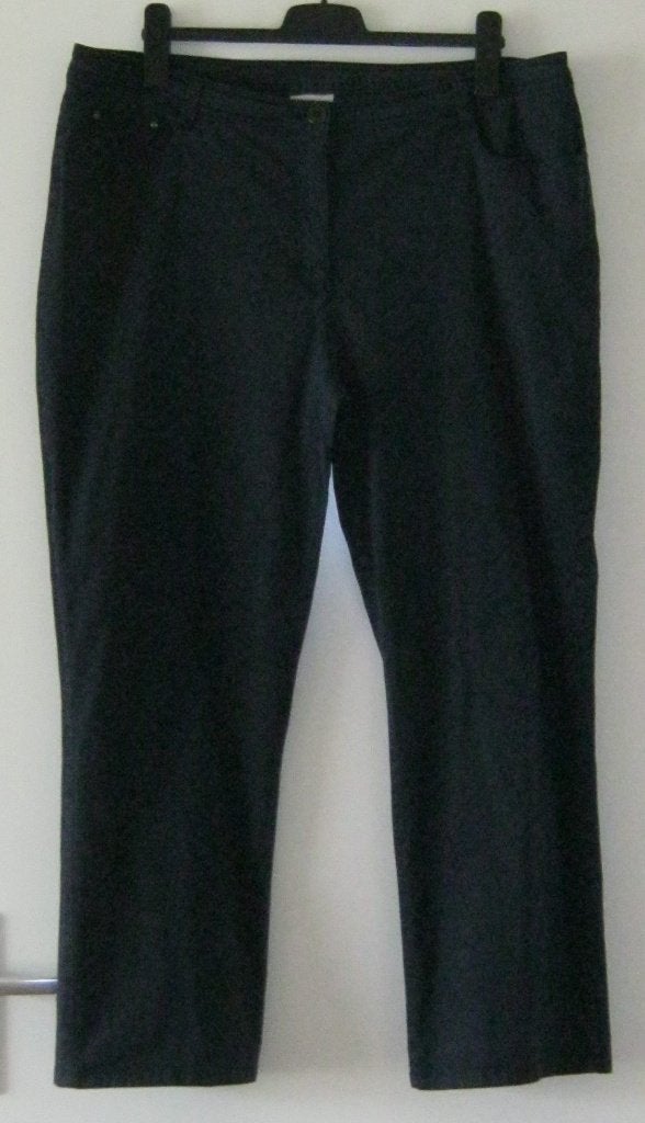 Donkerblauwe broek van Canda, maat 50, z.g.a.n., Blauw, Maat 46/48 (XL) of groter, Ophalen of Verzenden, Zo goed als nieuw