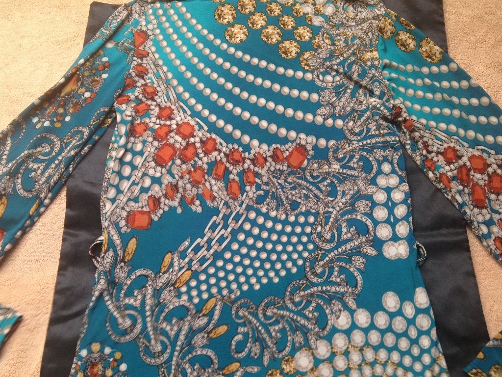 Turquoise top, Maat 38/40 (M), Zo goed als nieuw, Zonder mouw, Verzenden