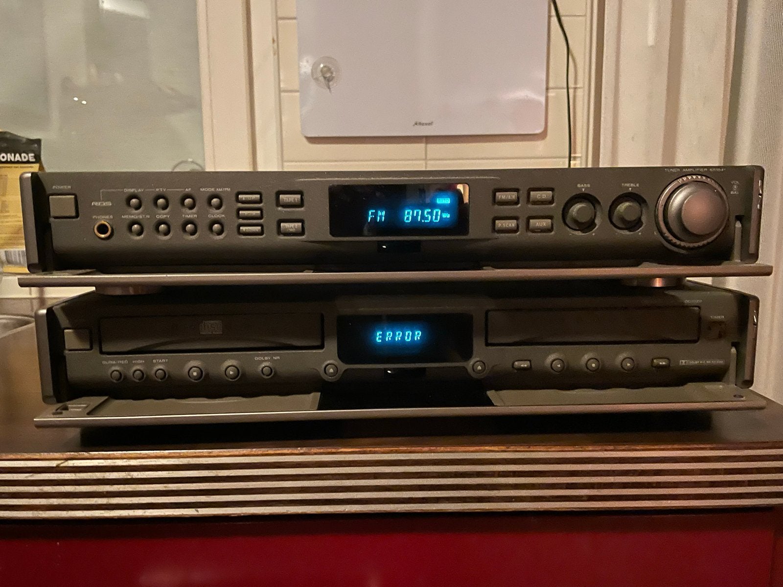 Marantz Stereo Tuner/Versterker en casette/ cd speler, Audio, Tv en Foto, Stereo-sets, Gebruikt, Losse componenten, Cd-speler