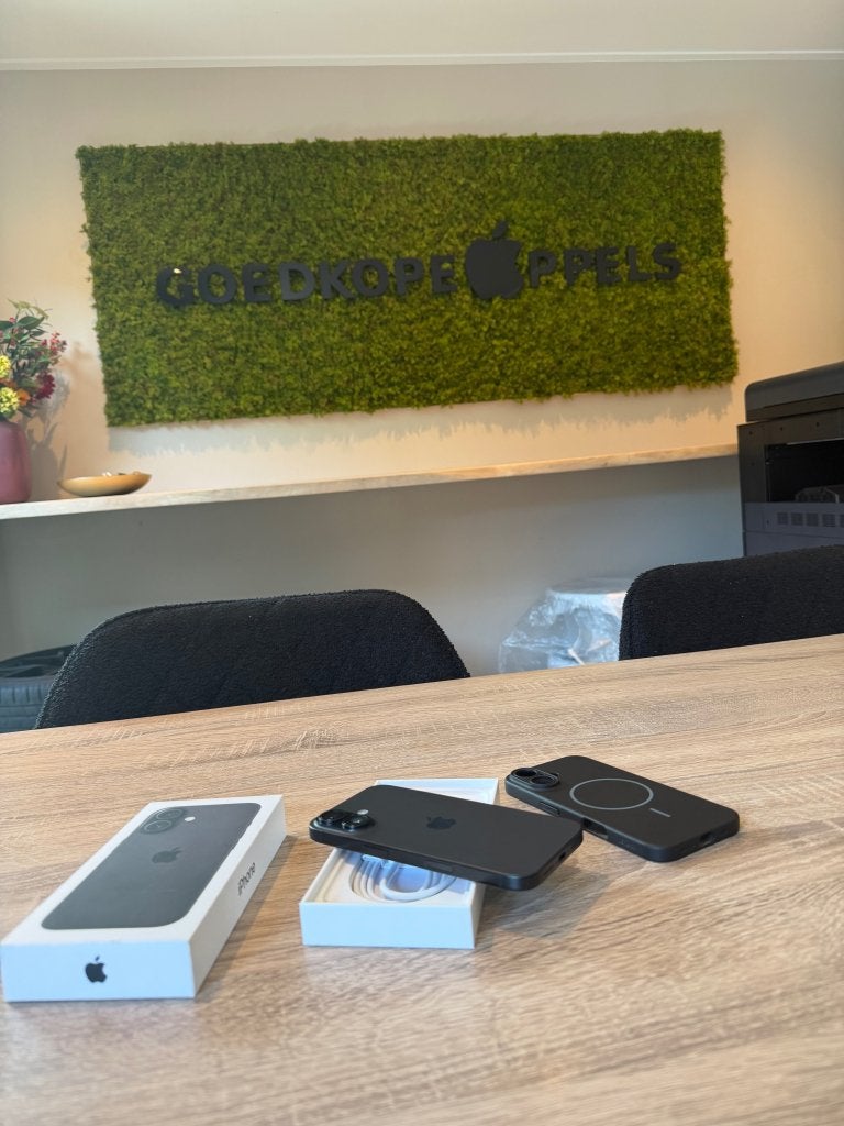 iPhone 16 128GB Zwart | 100% accu, Ophalen, 128 GB, Apple, Zwart