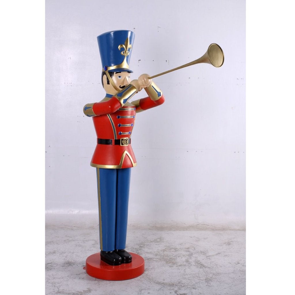 Toy Soldier Trumpet 4ft. – Notenkraker Hoogte 122 cm, Diversen, Kerst, Ophalen, HorecaBeelden, Nieuw, HorecaBeelden