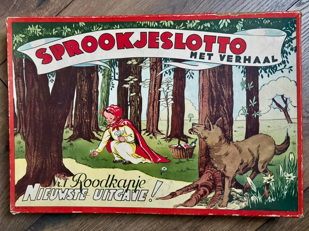 Sprookjeslotto Met Verhaal - Nr. 1 Roodkapje, Ophalen of Verzenden