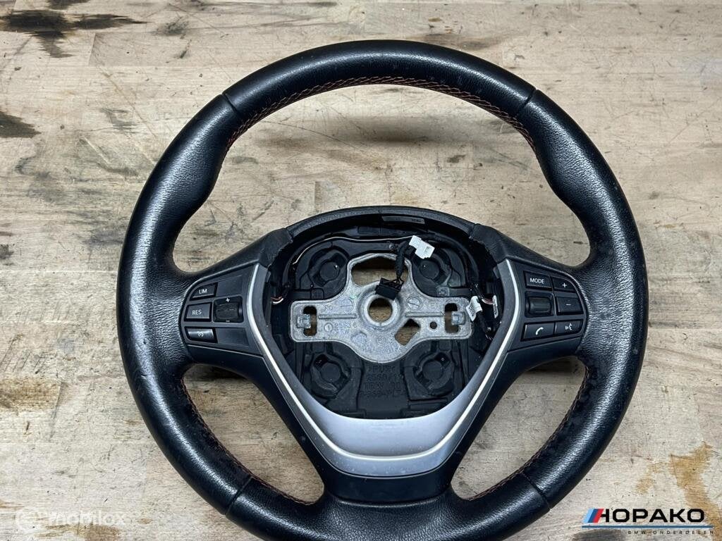 Stuurwiel leder BMW 3 serie F30 F31 etc | rode stiksels, Auto-onderdelen, Besturing, Gebruikt, Einsteinlaan 5 rijswijk, Bmw, Ophalen of Verzenden