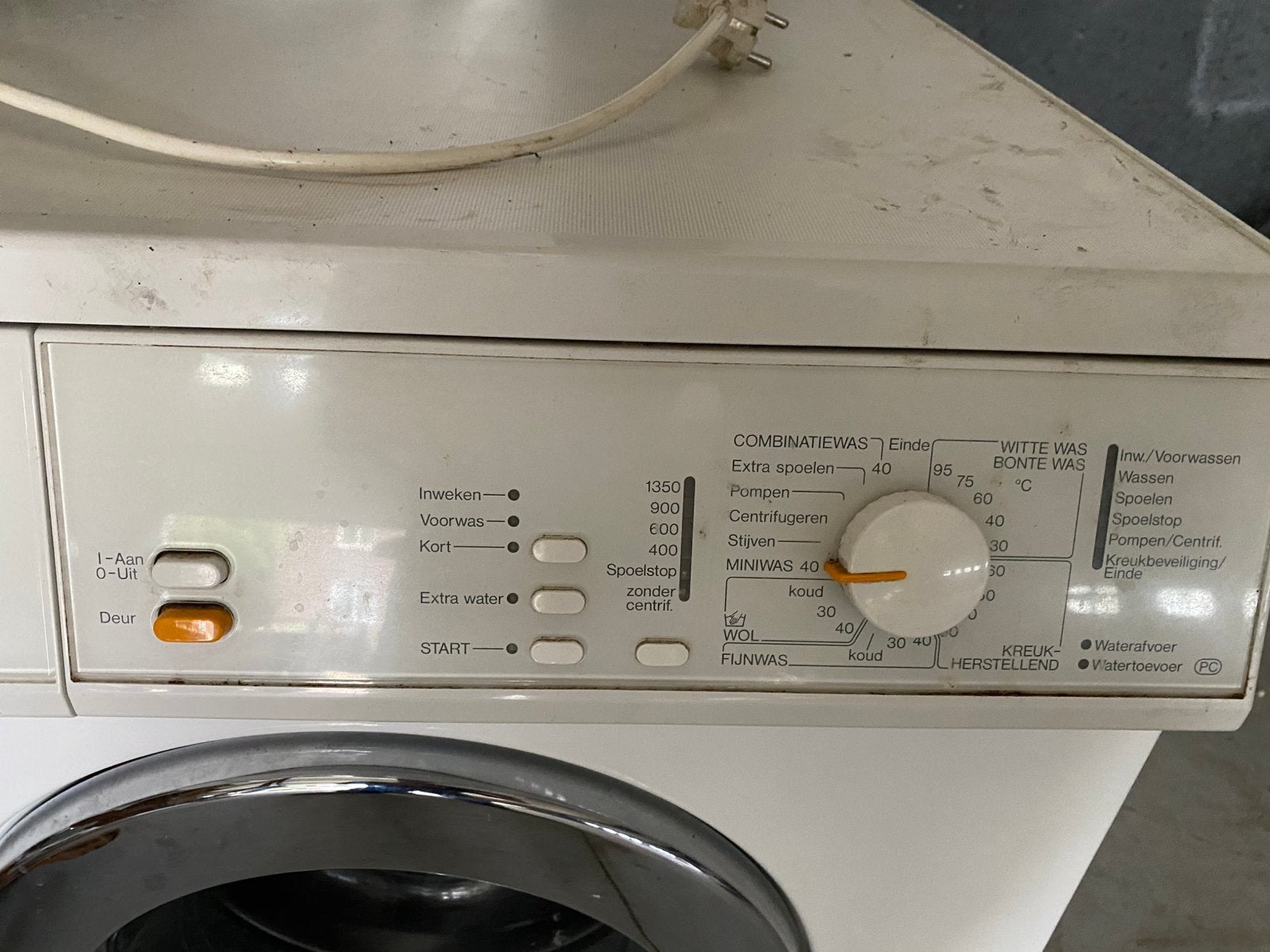 Wasmachine miele, Ophalen of Verzenden, Zo goed als nieuw