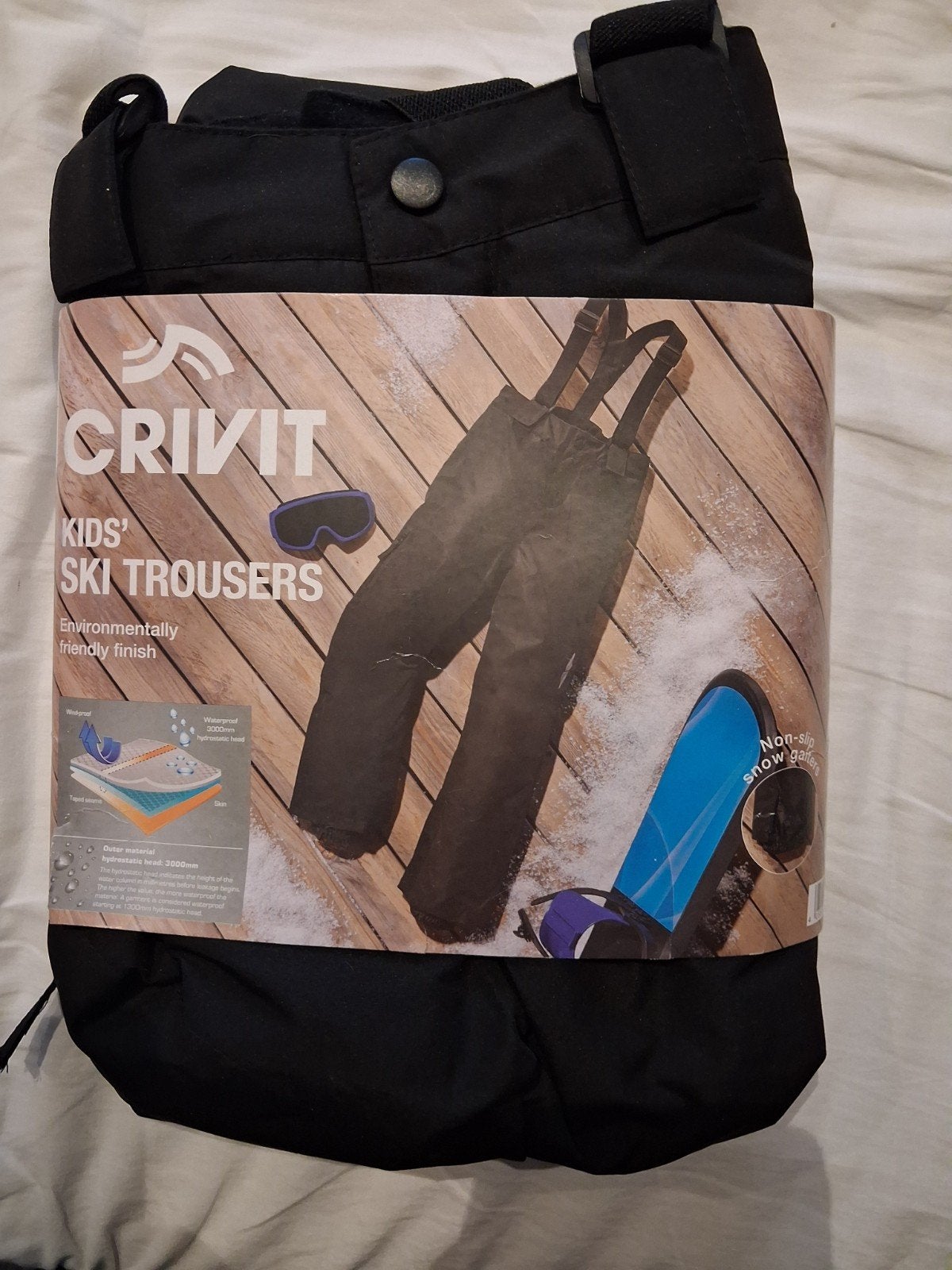Crivit Kids' Ski Broek - Nieuw met label, Nieuw, Crivit, Maat 34 (XS) of kleiner, Ophalen