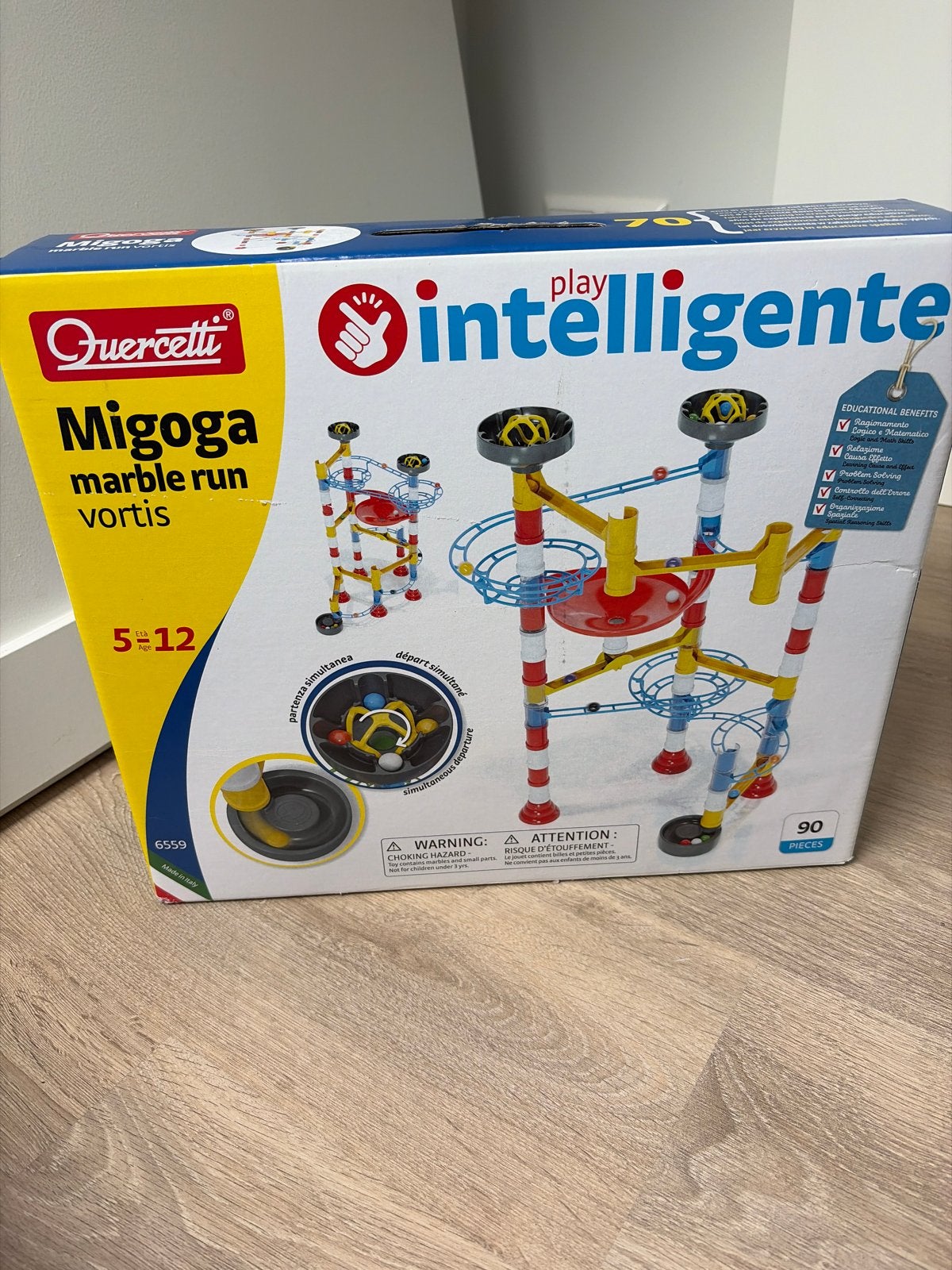 Quercetti Migoga Marble Run Vortis - Nieuw in doos, Ophalen of Verzenden, Nieuw, Overige merken