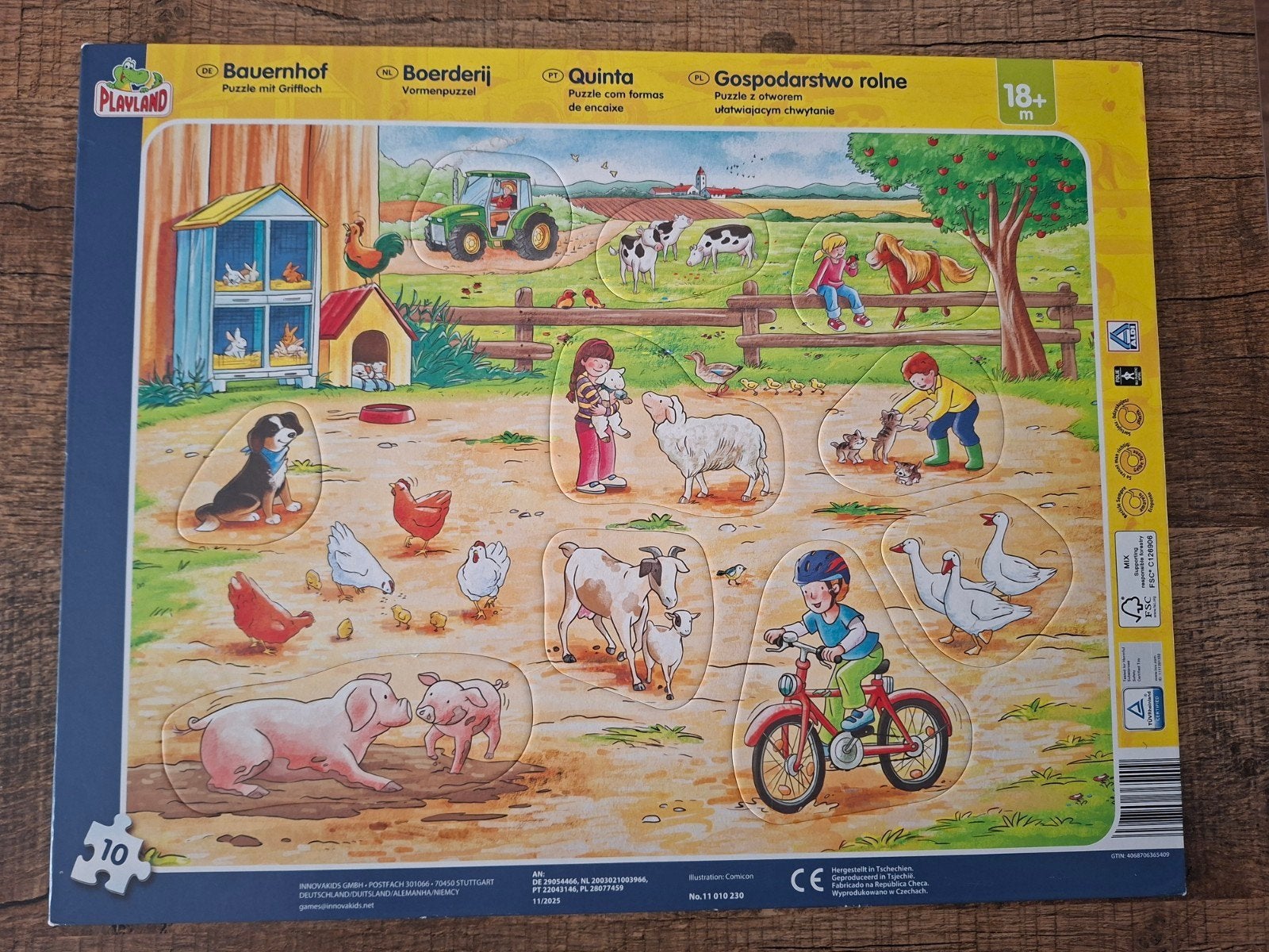 boerderij puzzel, Ophalen, Zo goed als nieuw
