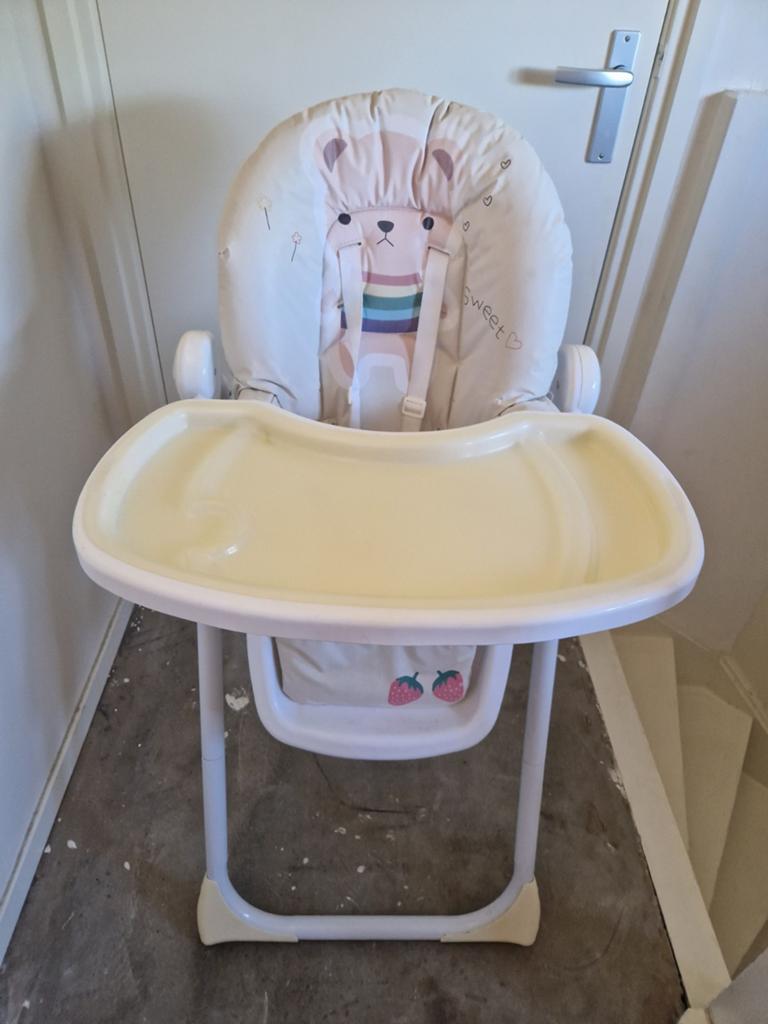 Kinderstoel, Kinderen en Baby's, Kinderstoelen, Ophalen, Gebruikt, Meegroeistoel, Gordel(s)