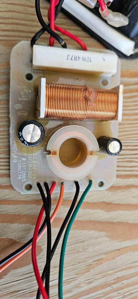 Klipsch R-26F Crossover Filters (2 stuks), Overige merken, Gebruikt, Overige typen, Ophalen of Verzenden