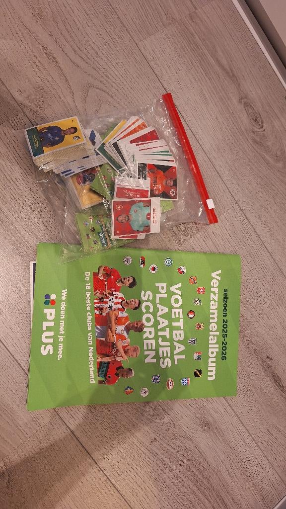 Plus voetbalplaatjes (heel veel), Verzamelen, Plus, Ophalen of Verzenden