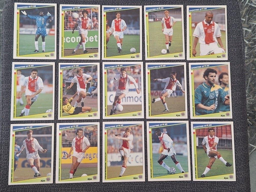 Ajax Shooting Stars 15x 1992/93, Ophalen of Verzenden, Zo goed als nieuw, Plaatje