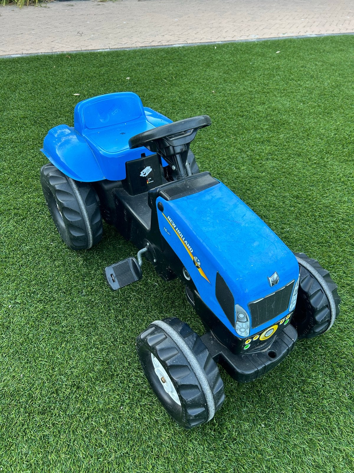 New Holland T7 Trapauto - Blauw, Ophalen, Gebruikt, Trapvoertuig