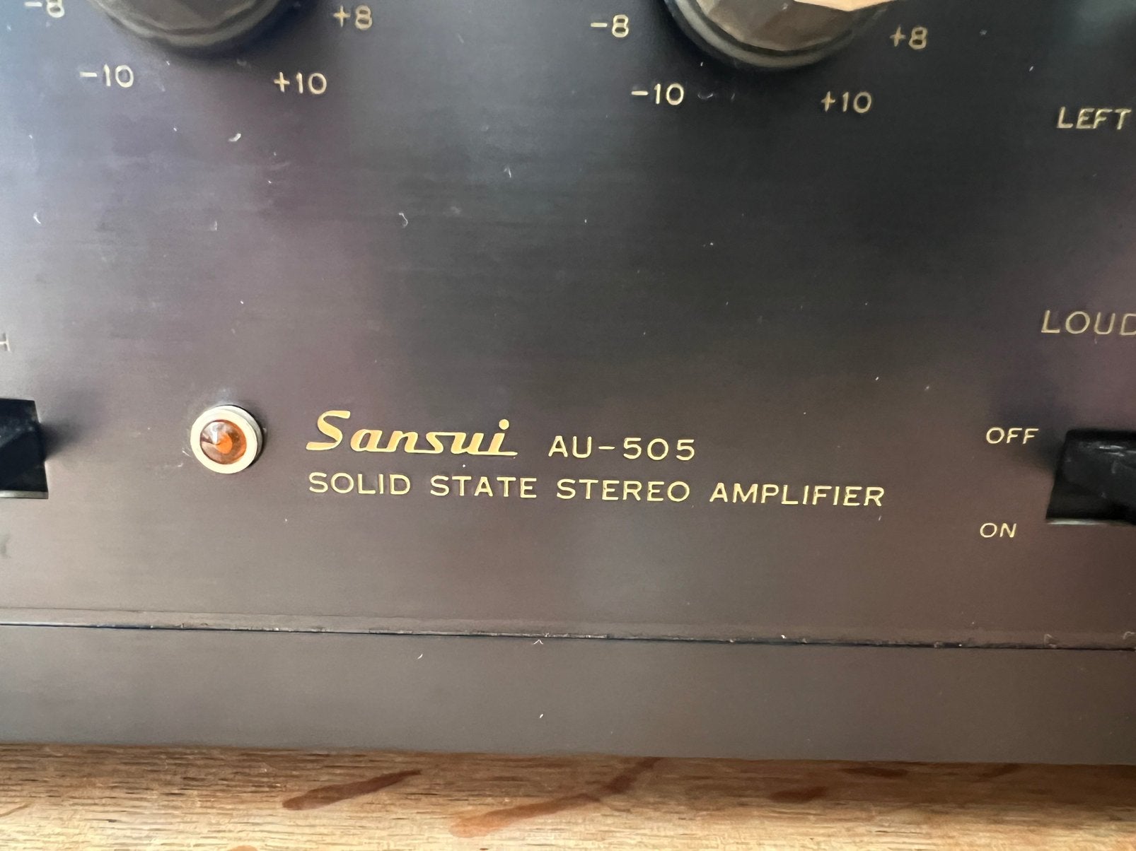 Sansui AU-505 Solid state stereo amplifier, Ophalen, Gebruikt, Stereo, Overige merken