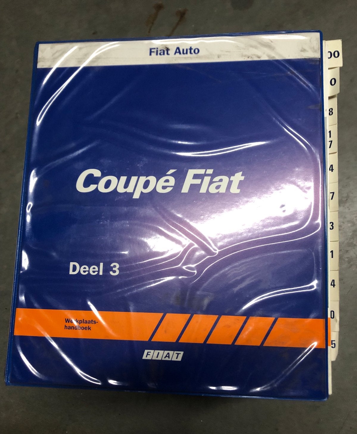 Professioneel Werkplaatshandboek Fiat Coupé - Deel 3, Ophalen of Verzenden, Gelezen
