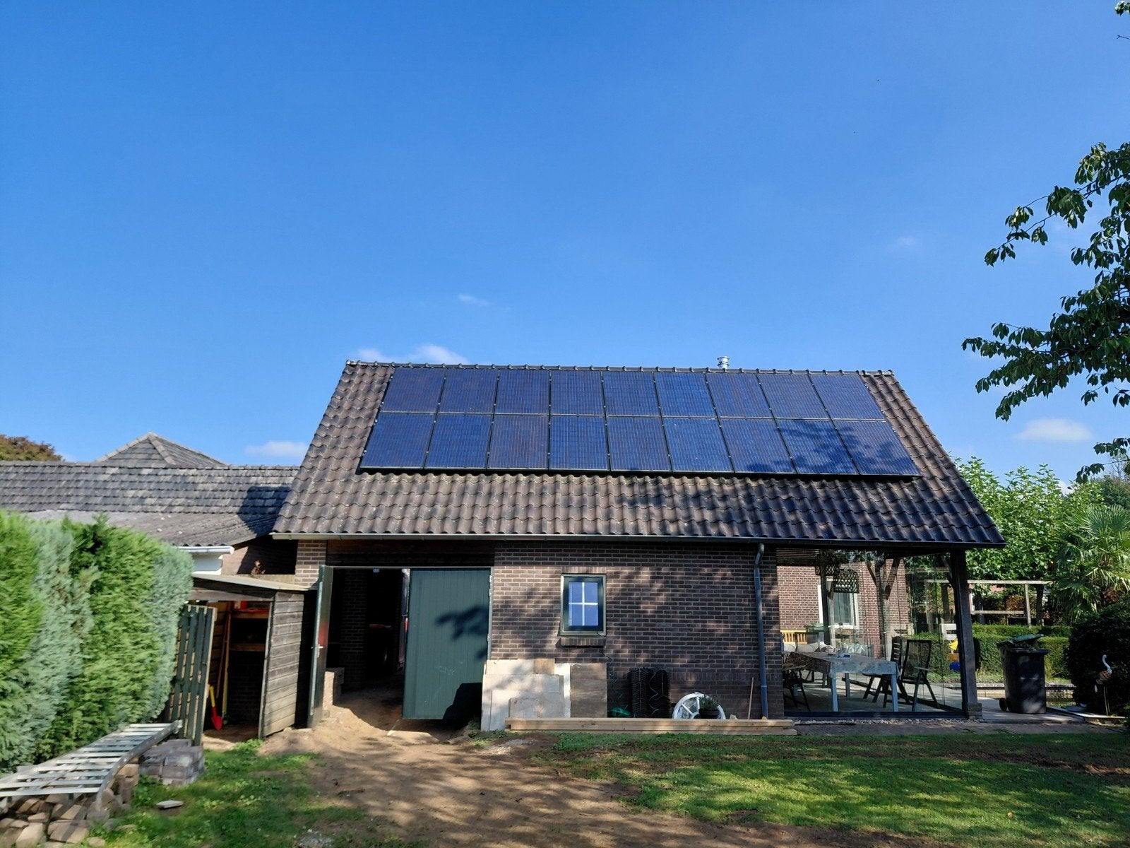 18 zonnepanelen 240wp met Kaco Powador omvormer, Ophalen, Gebruikt, Overige typen