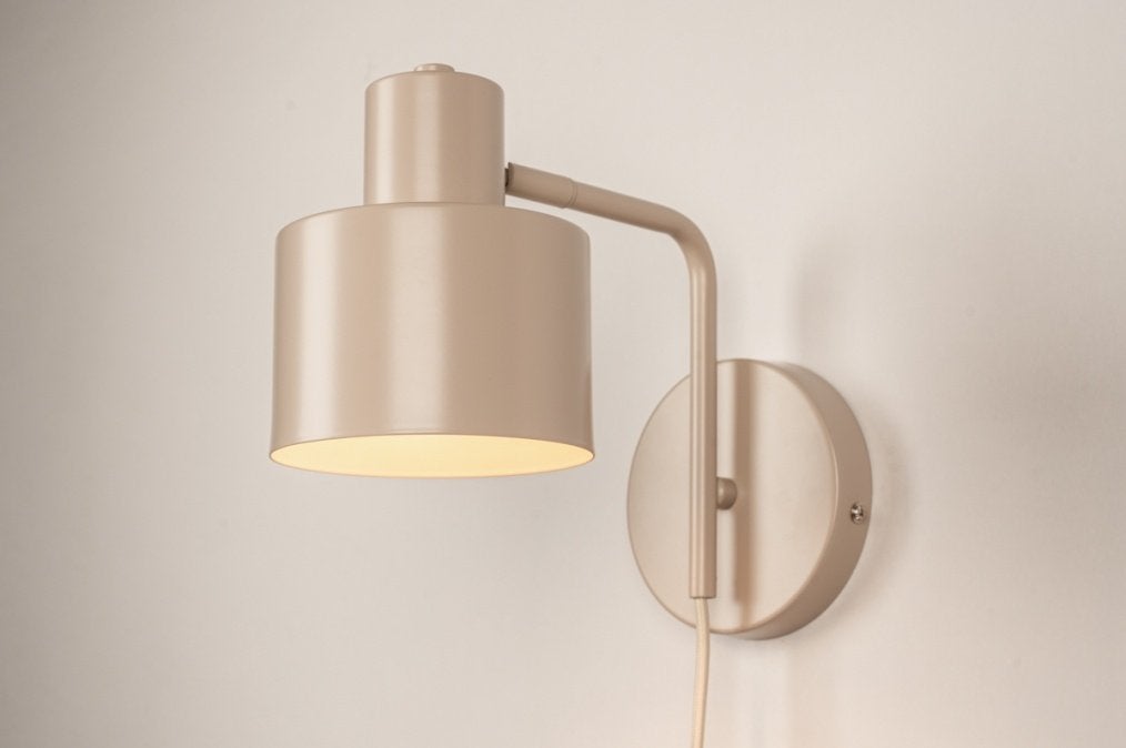 wandlamp beige of zwart goud bank hoekbank bed bedrijf lamp, Huis en Inrichting, Lampen | Overige, Ophalen of Verzenden, Nieuw