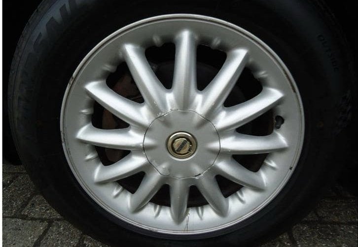 Originele chrysler Velgen met band 205/60/R16, Ophalen of Verzenden, Gebruikt
