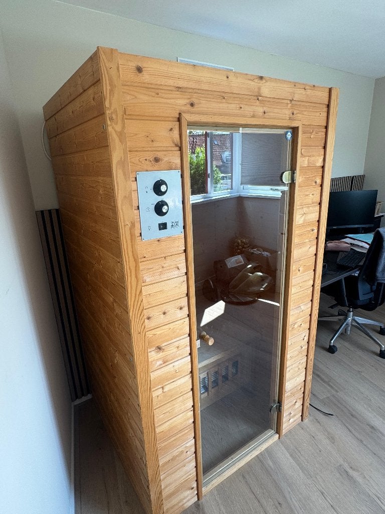 infra rood sauna, Ophalen of Verzenden, Gebruikt, Infrarood, Complete sauna