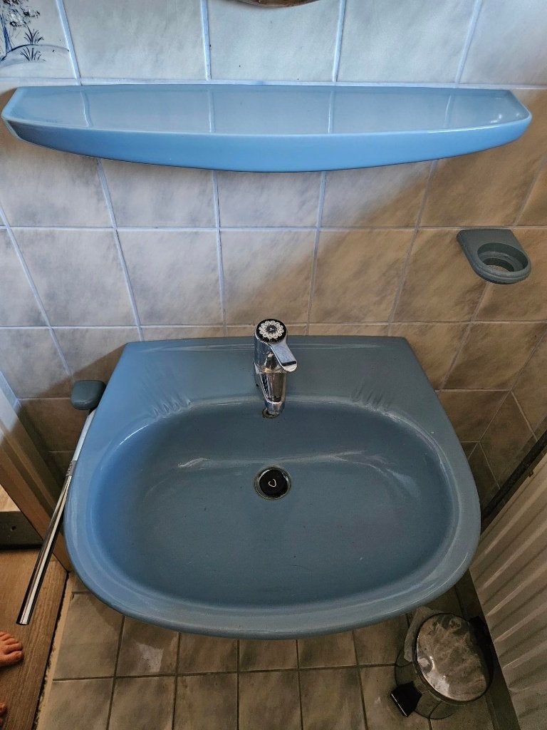 badkamer meubels met bad, Ophalen, Gebruikt, Overige typen, 50 tot 100 cm