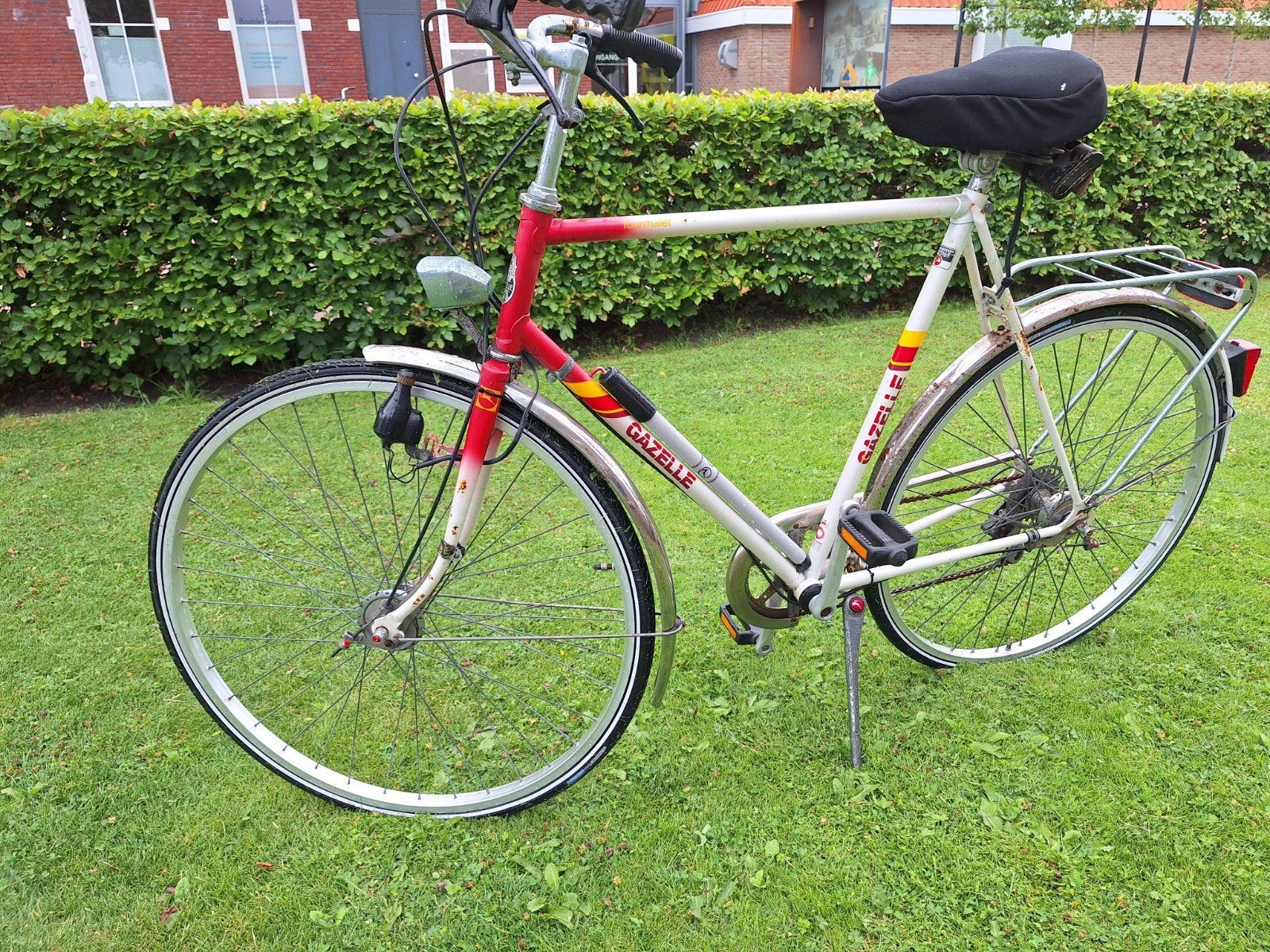 Gazelle Tourmalet- Vintage,retro, Gebruikt, Velgrem, Ophalen of Verzenden, Gazelle