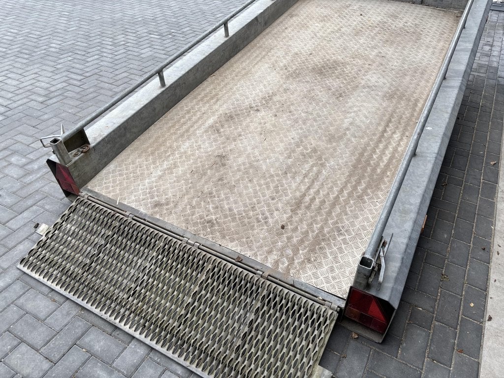 Hapert kantelbare Machinetransporter oprijwagen aanhanger, Gebruikt