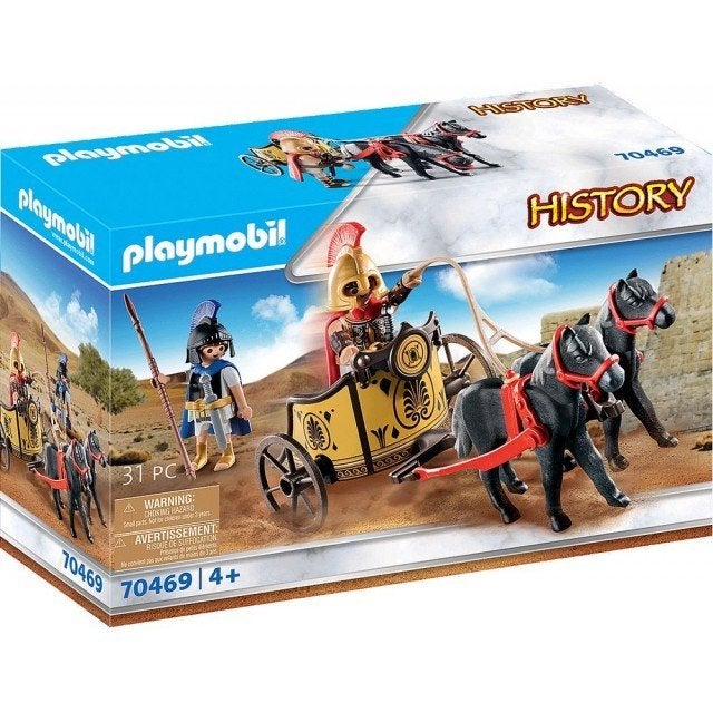 🎁 Playmobil History 70469 - Achilles met strijdwagen 🎁, Kinderen en Baby's, Speelgoed | Playmobil, Verzenden, Nieuw