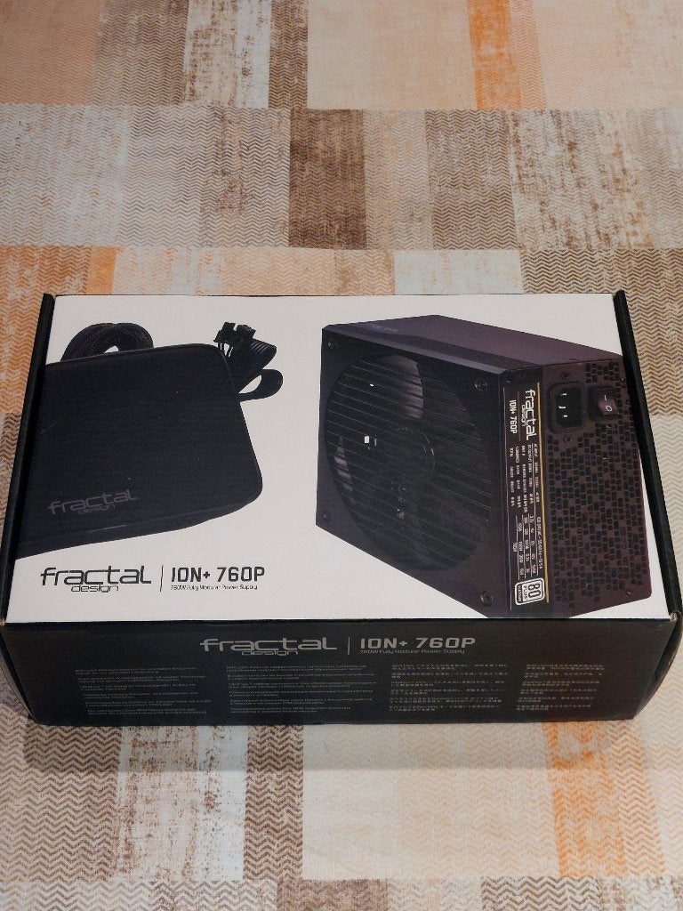 Fractal Design ION+ 760W Platinum, Ophalen of Verzenden, Zo goed als nieuw