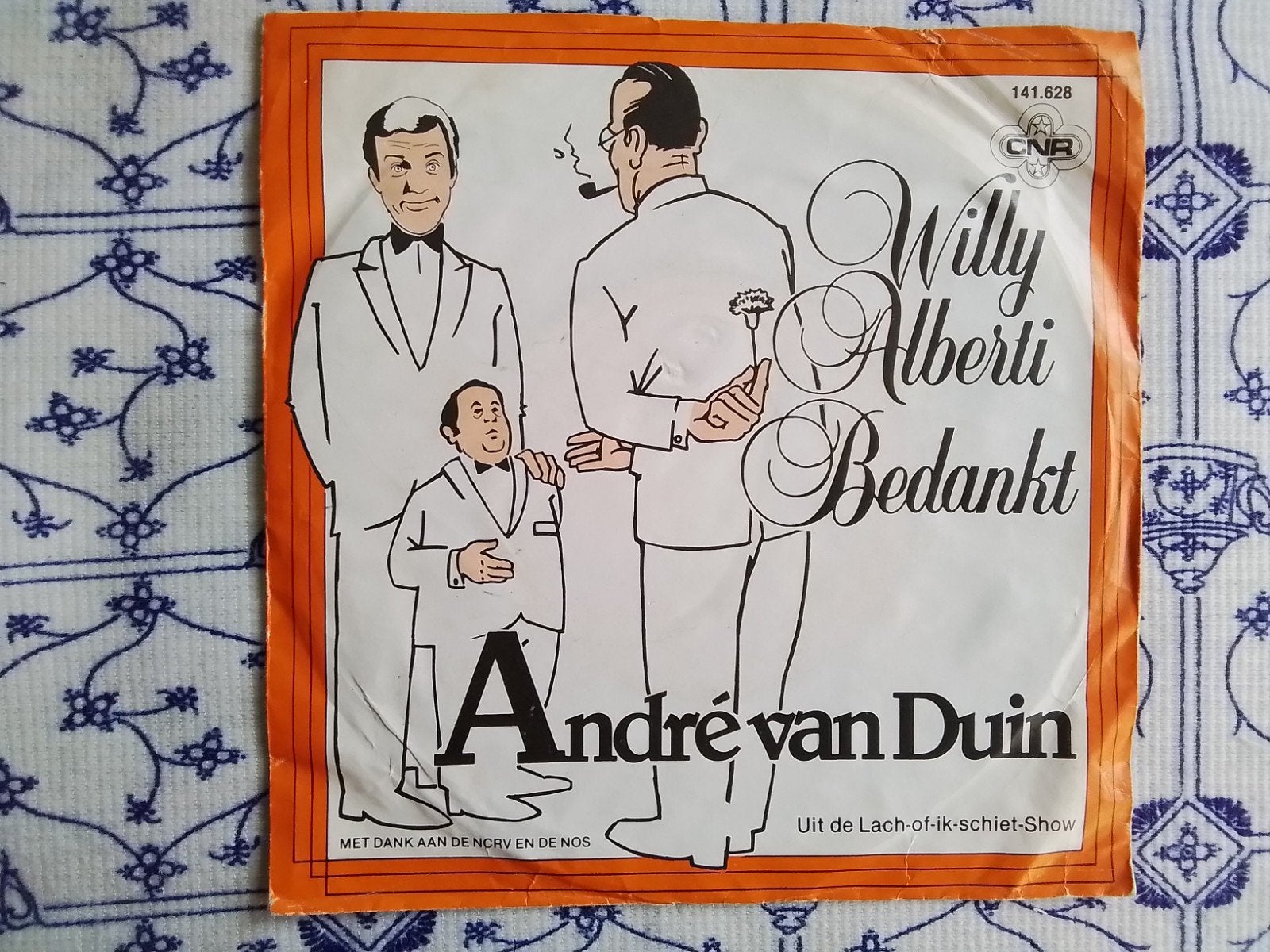 Andre van duin           Willy alberti bedankt, Cd's en Dvd's, Vinyl Singles, Ophalen of Verzenden, Zo goed als nieuw, 7 inch