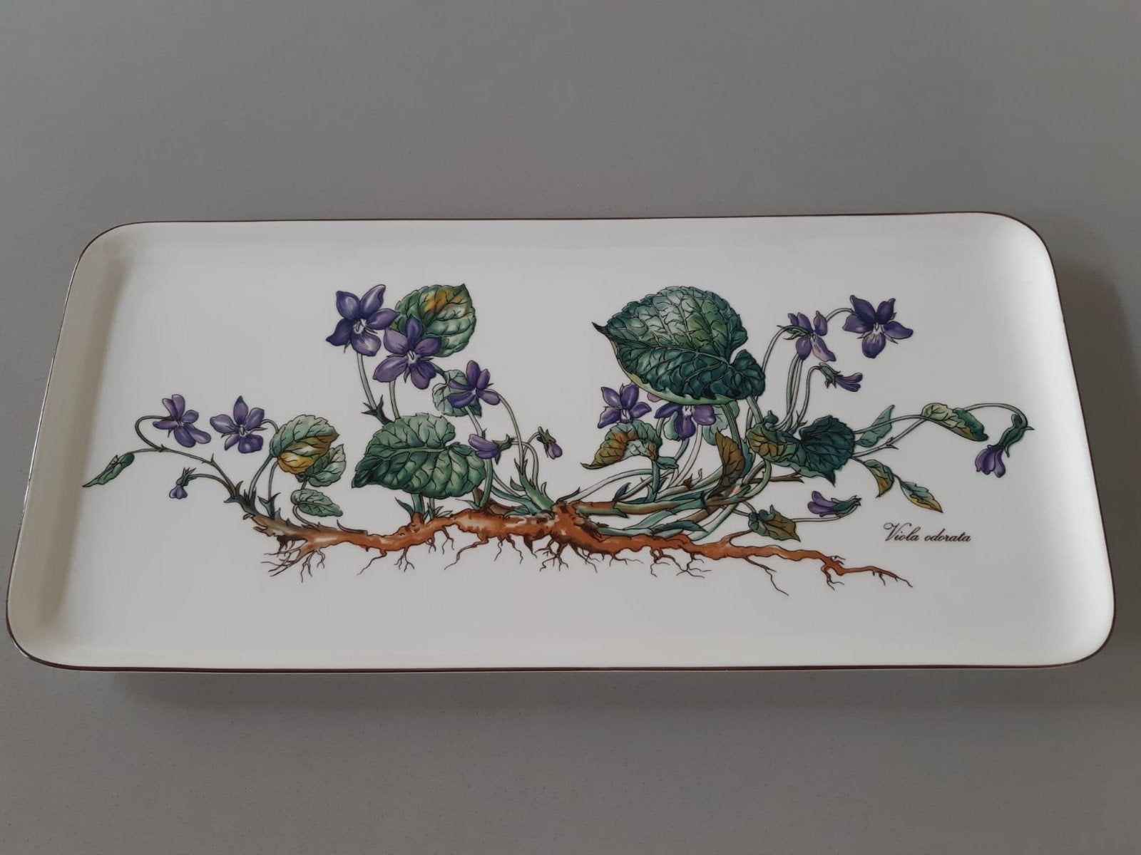 Sandwich Schaal,  Broodschaal Villeroy en Boch Botanica, Ophalen of Verzenden, Overige stijlen, Porselein, Schaal of Schalen