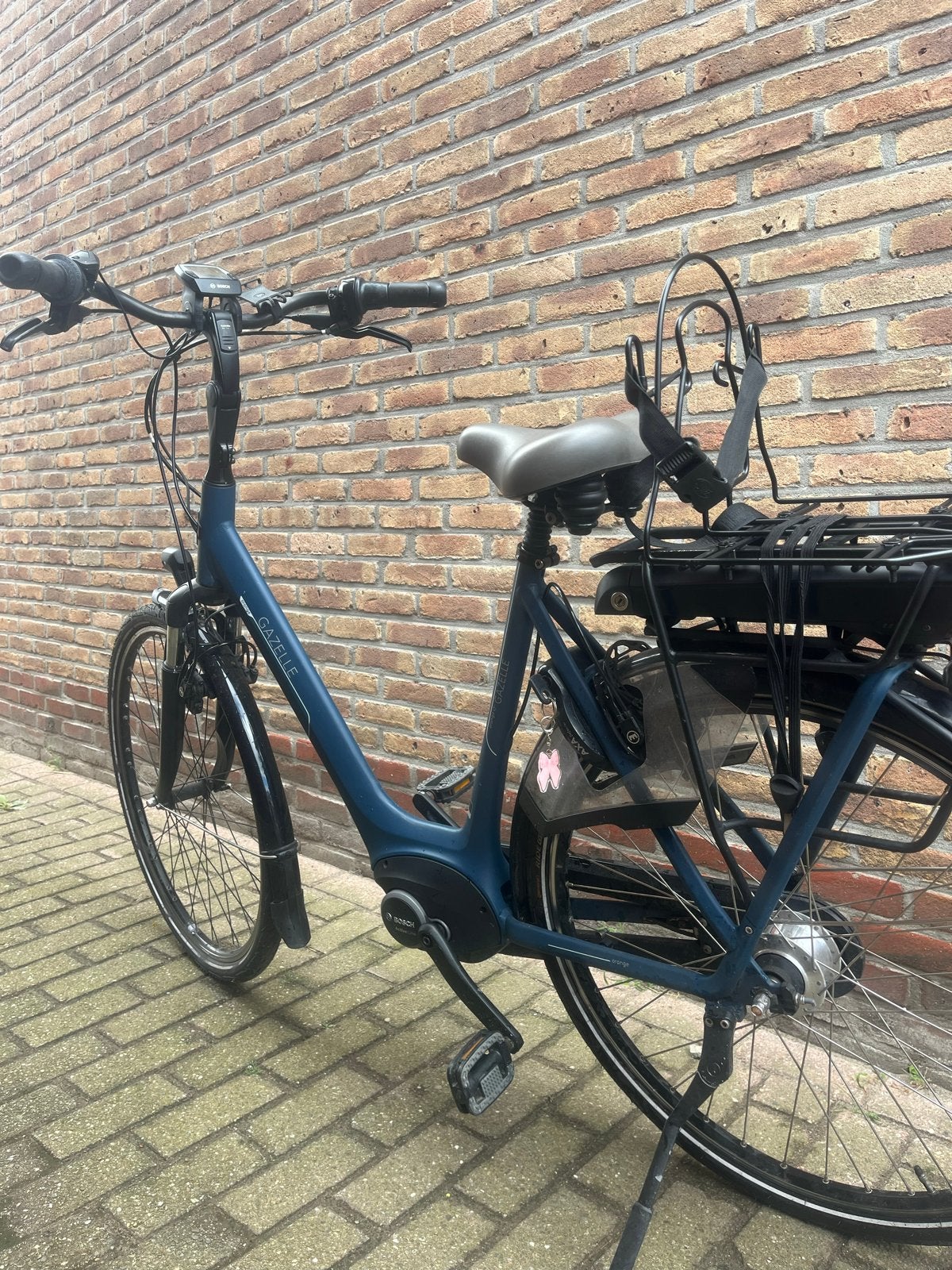Gazelle elektrische fiets met Bosch PowerPack 400, Ophalen, Gebruikt, 51 tot 55 cm, 50 km per accu of meer