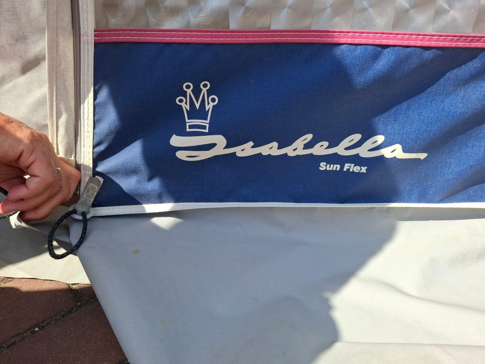 luifel isabella sun flex maat 9, Ophalen, Gebruikt