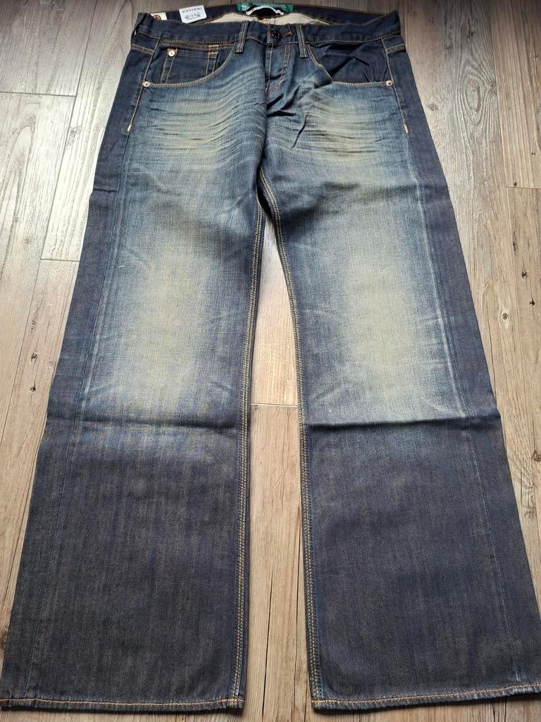KUYICHI Spice low loose flared jeans W32 L32, Blauw, KUYICHI, Nieuw, Ophalen of Verzenden