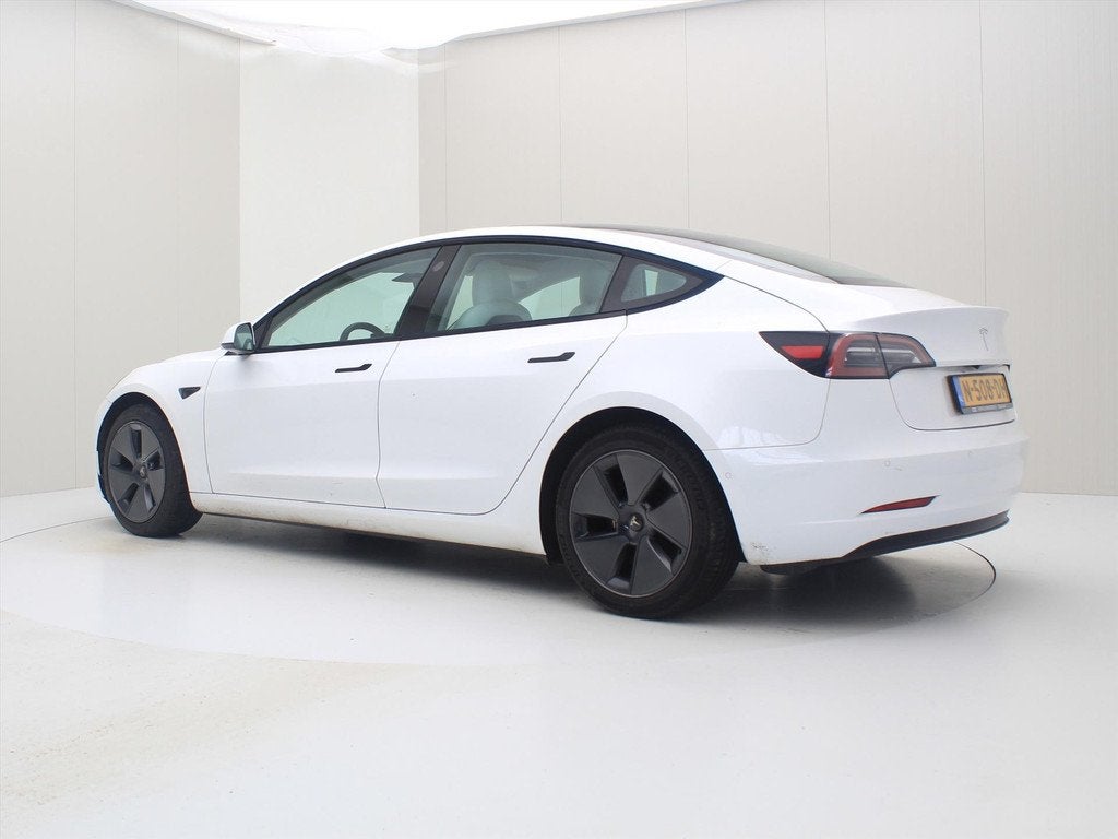 Tesla Model 3 Long-Range AWD 351pk 75 kWh 91.6% SoH FACELIFT, Automaat, Gebruikt, Wit, Origineel Nederlands