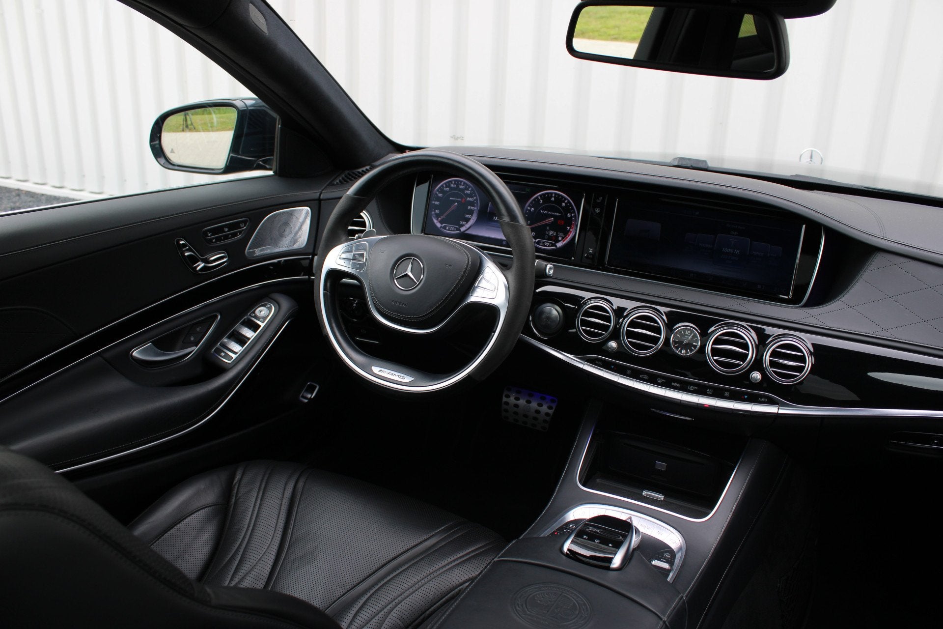 Mercedes-Benz S-Klasse AMG 63 4Matic Lang 585PK V8 | Drivers, Auto's, Mercedes-Benz, 5461 cc, Gebruikt, Blauw, Bedrijf