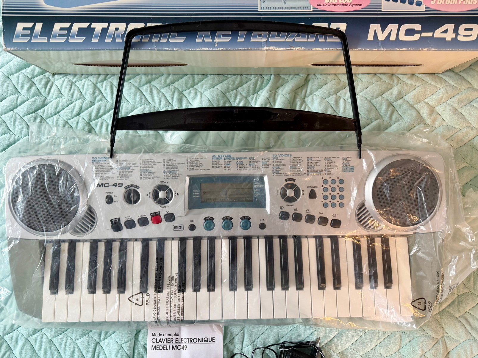 Medeli MC-49 elektronisch keyboard - nieuw, Ophalen, 61 toetsen, Medeli, Midi-aansluiting