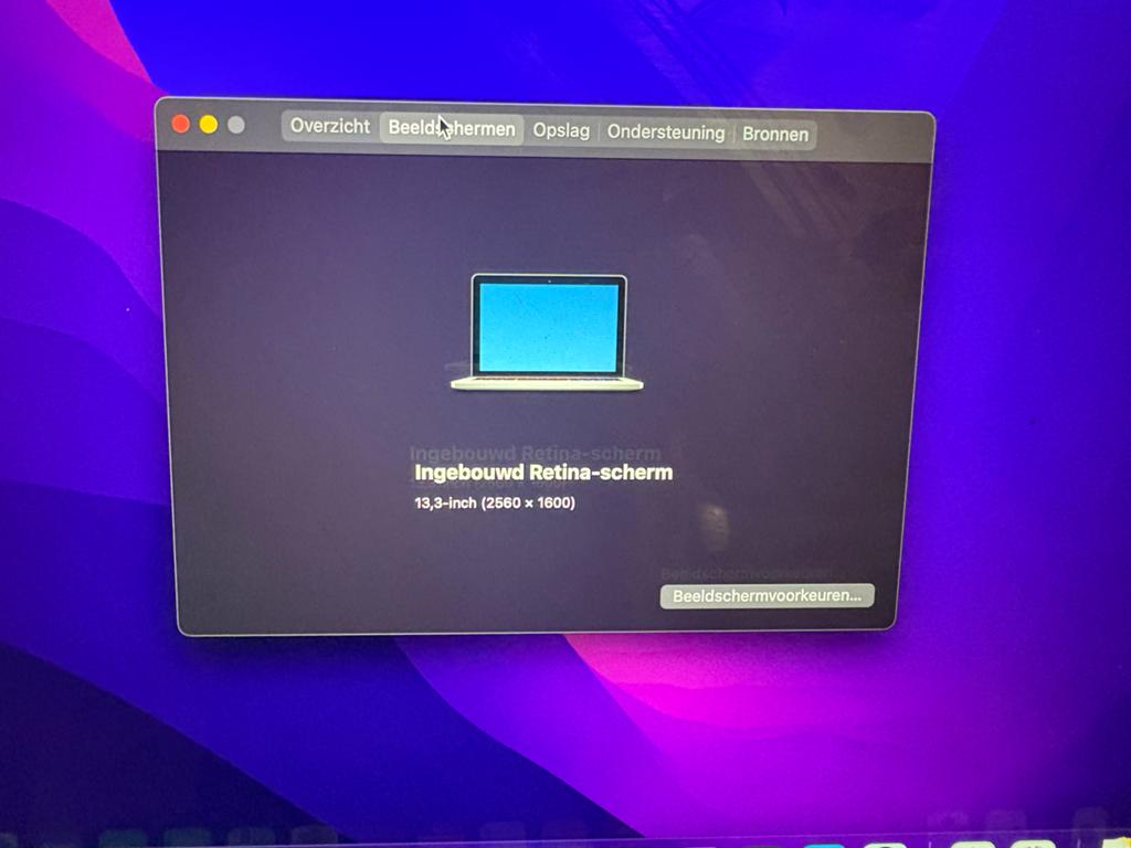 MacBook Pro 13 inch (2012) - 2.5 GHz i5, 8GB RAM, 121GB SSD, Computers en Software, Apple Macbooks, MacBook Pro, Gebruikt, 2 tot 3 Ghz