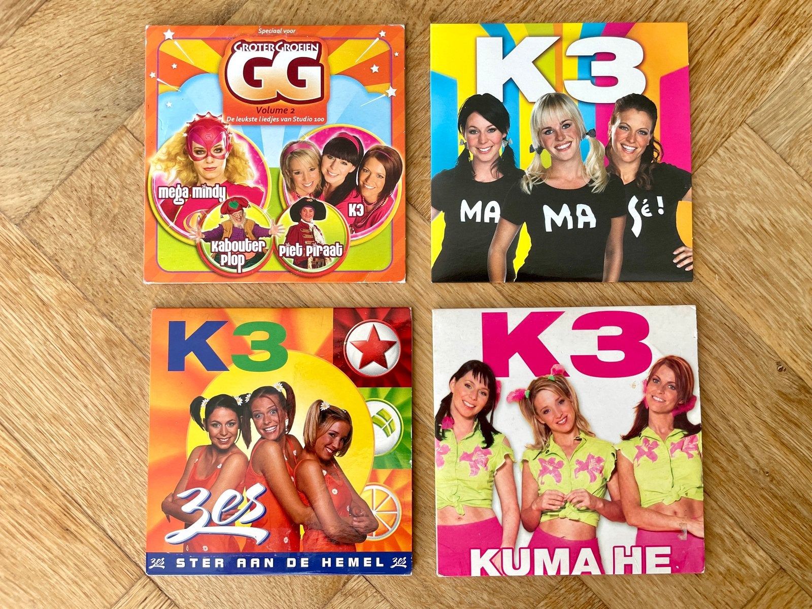 4x K3 Single CD’s (met K3 Originals, nette staat), Ophalen of Verzenden, Zo goed als nieuw, Single, Muziek