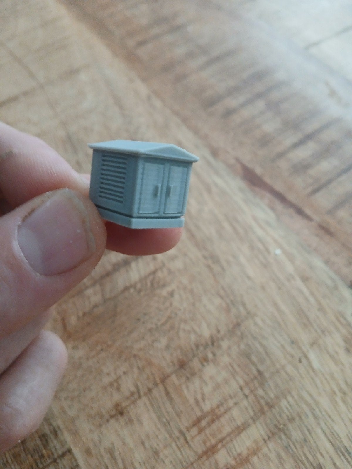 trafohuisjes type 1 grijs  h0, Hobby en Vrije tijd, Modeltreinen | H0, Verzenden