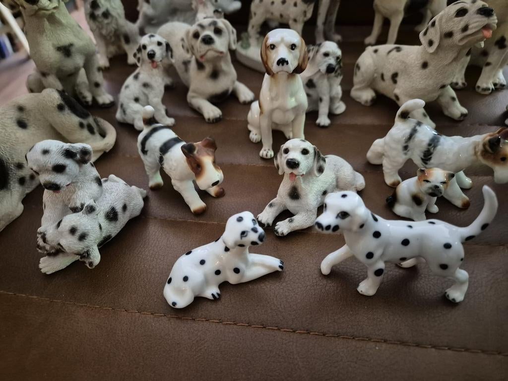 Verzameling honden beeldjes, Verzenden, Gebruikt, Dier