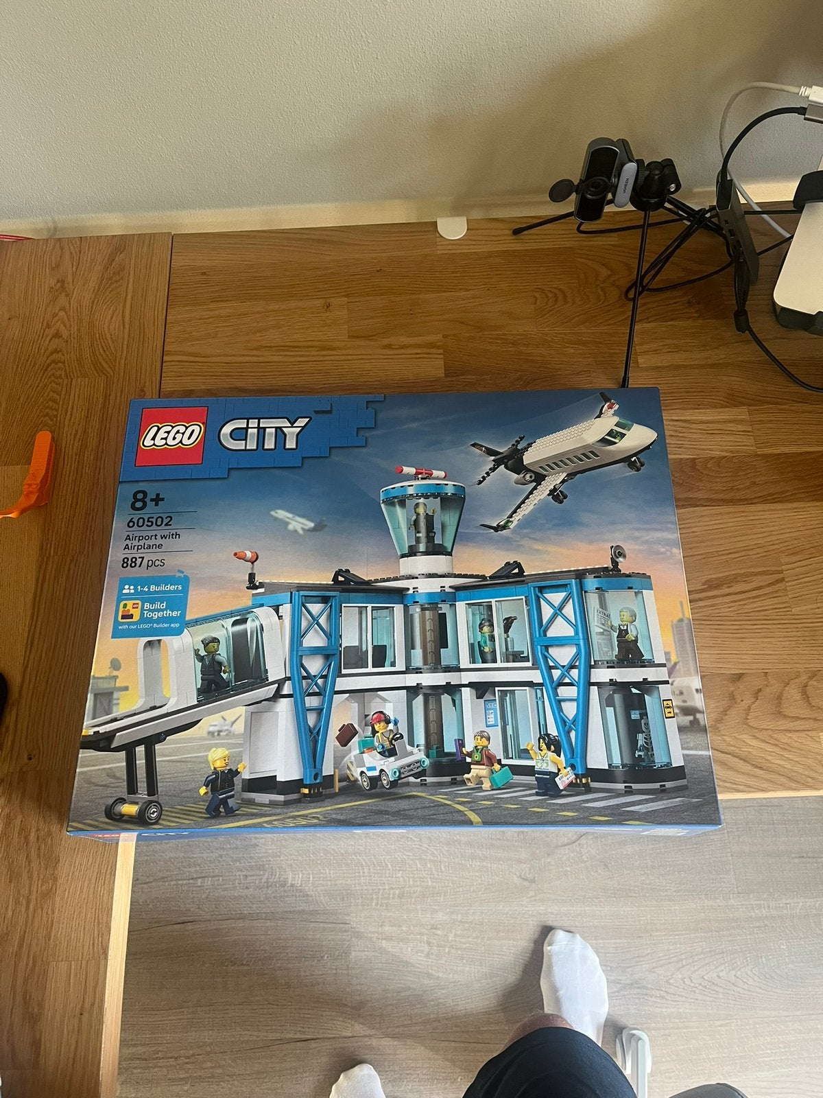 60502 LEGO City Airport with Airplane, City, Lego, Nieuw, Ophalen of Verzenden