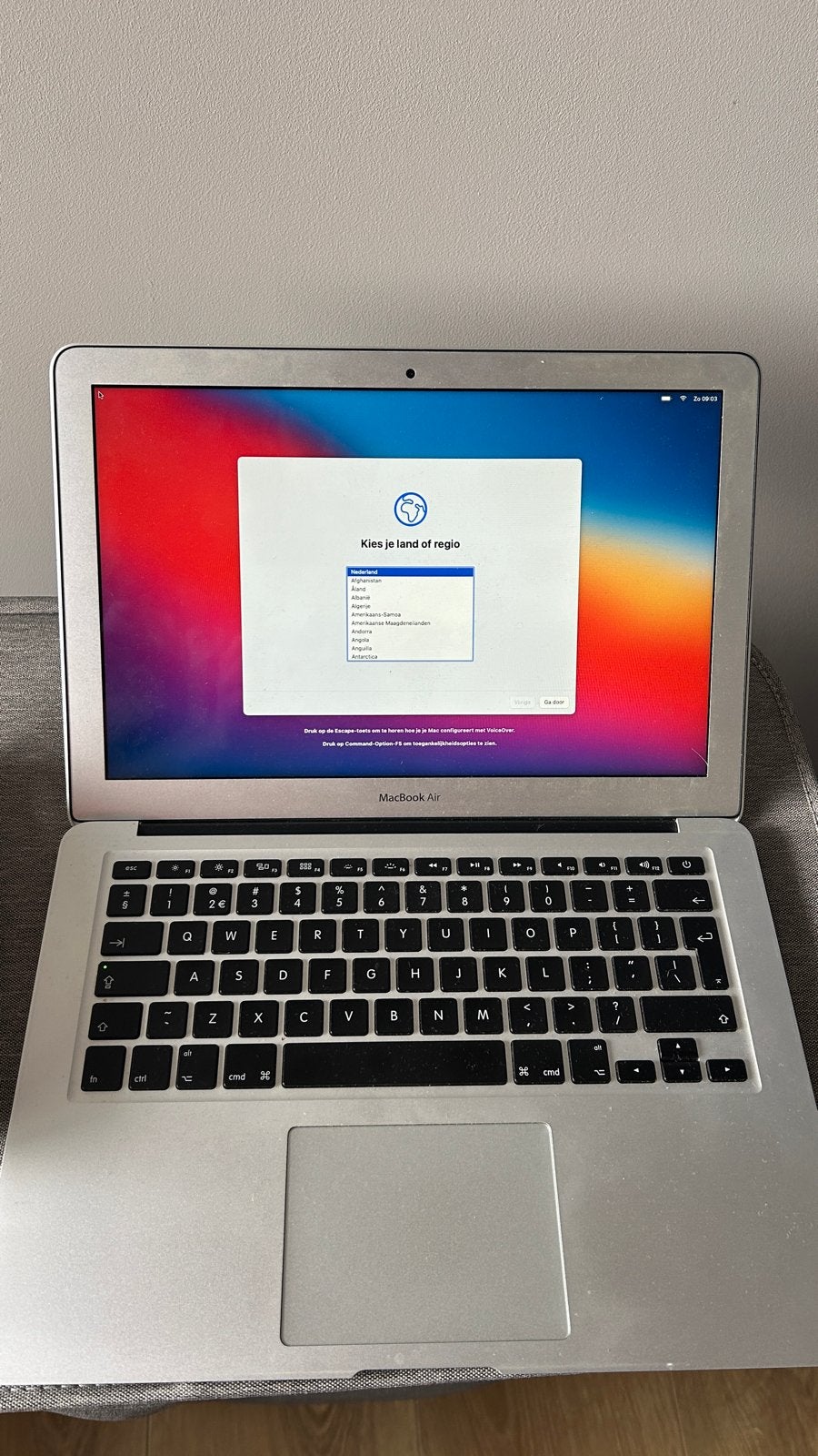 MacBook Air 2015 - Goede staat, Computers en Software, Apple Macbooks, Gebruikt, 2 tot 3 Ghz, Qwerty, 8 GB