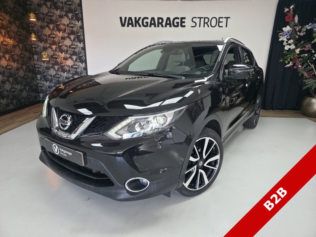 Nissan QASHQAI 1.2 Tekna | cruise | BT | clima | pano | keyl, Auto's, Nissan, Bedrijf, Te koop, Qashqai, 360° camera, ABS, Achteruitrijcamera