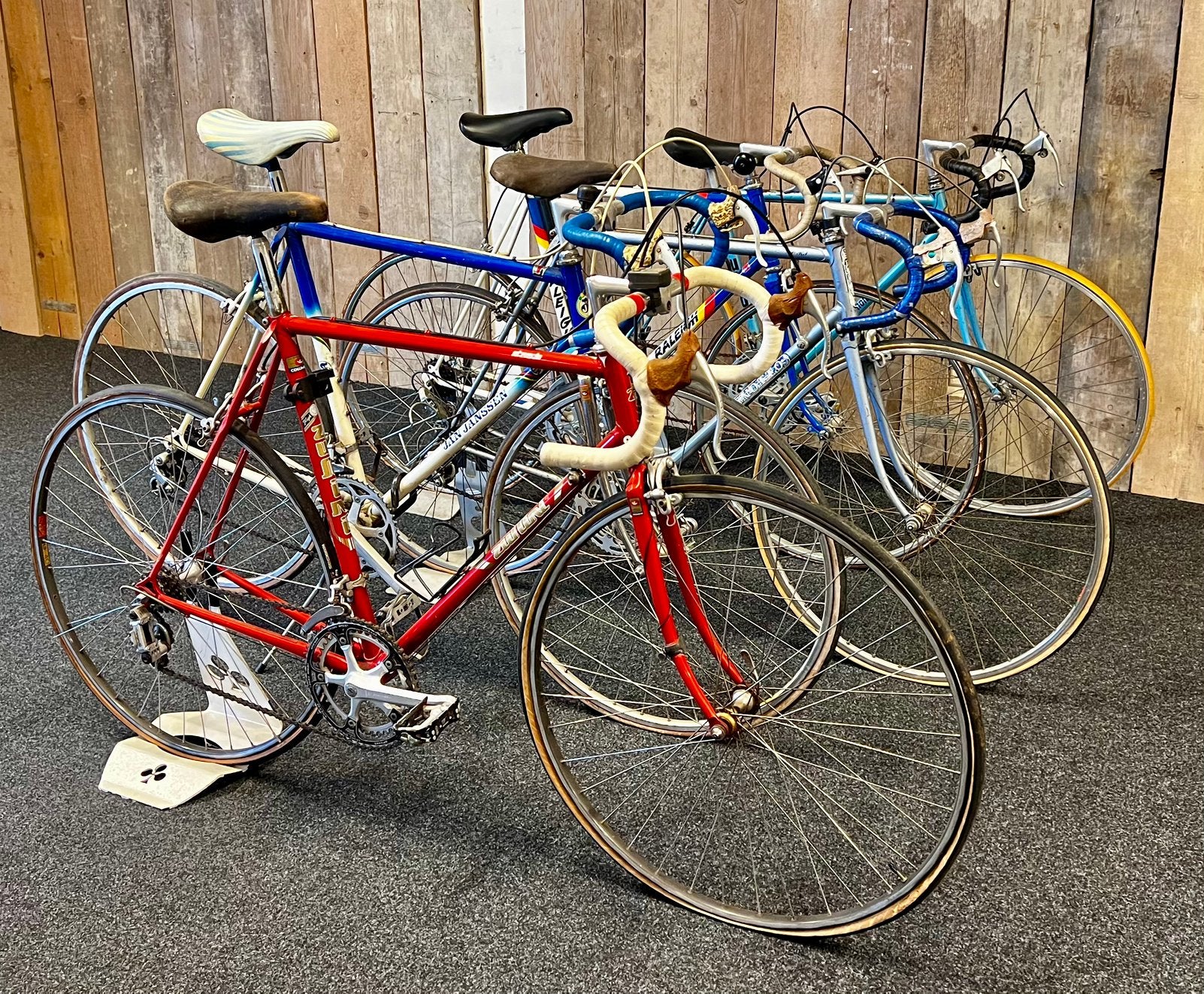 Partij / Vintage / racefietsen, 55 tot 59 cm, Ophalen, Velgrem, Jaren '50