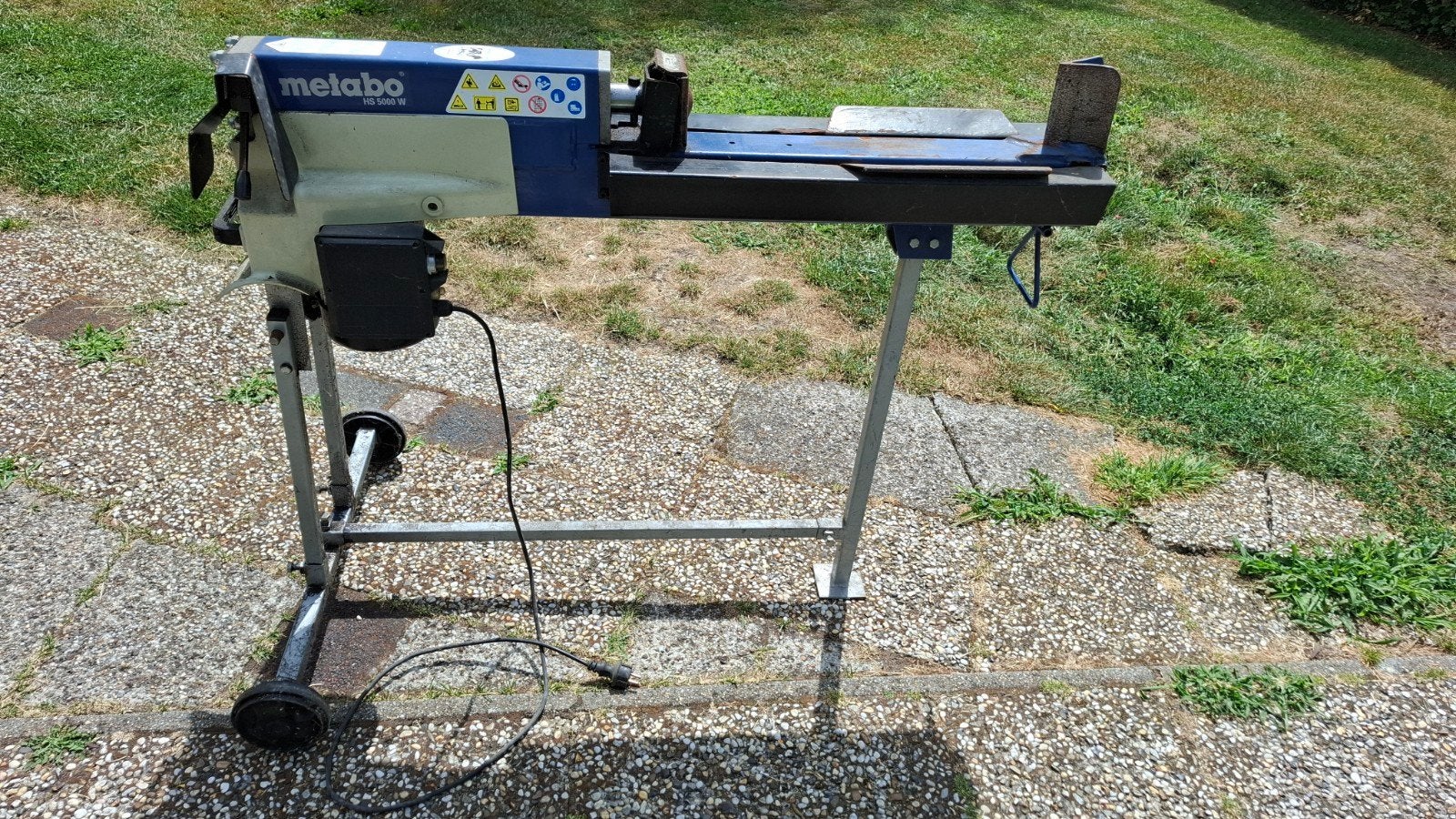 Metabo HS 5000 W Houtklover - Krachtig, Ophalen, Gebruikt